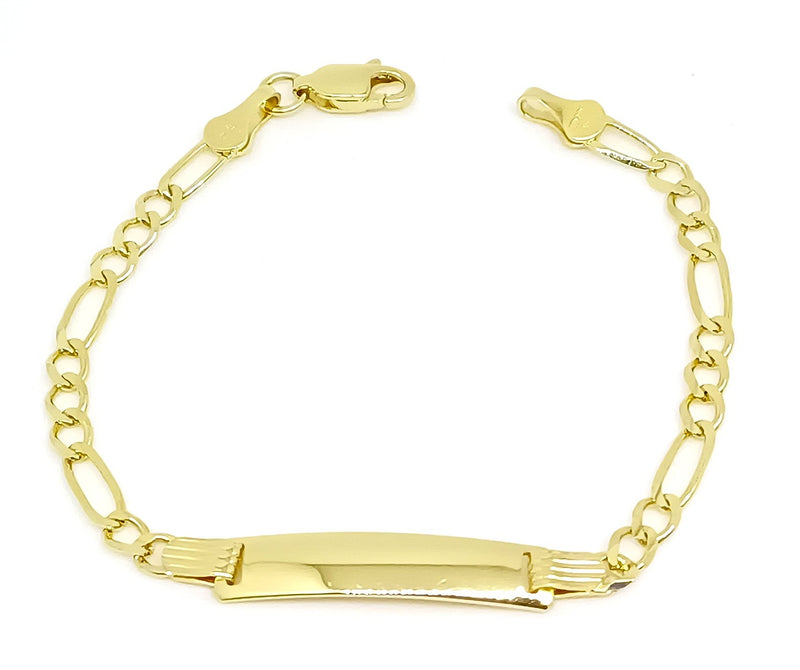 Esclava Figaro con Placa para Niño