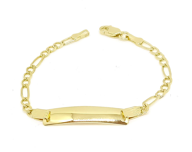 Esclava Figaro con Placa para Niño