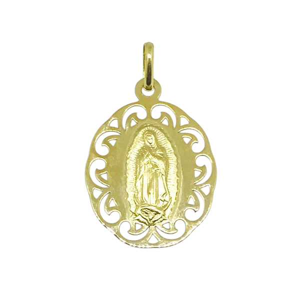 Medalla virgen de guadalupe