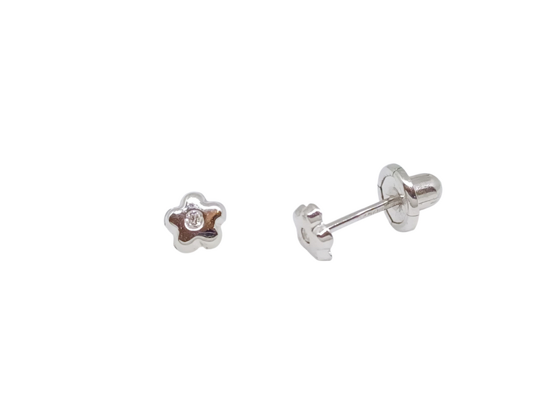 Broquel Flor con Diamante