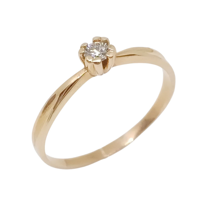Anillo de Compromiso Diamante Natural