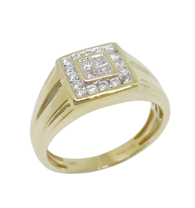 Anillo Oro Amarillo para Caballero