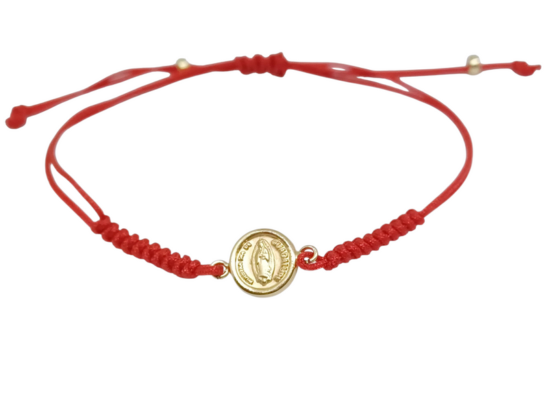 Pulsera Hilo con Medalla