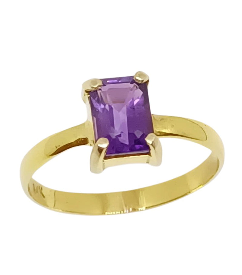 Anillo Amatista