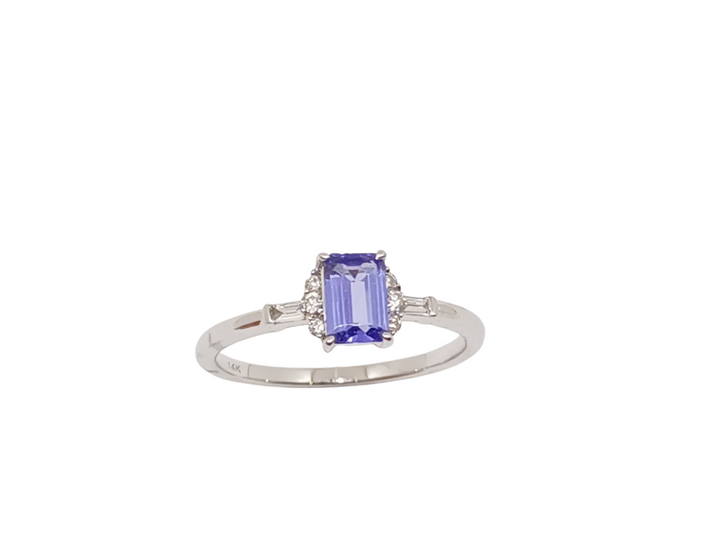 Anillo de Tanzanita