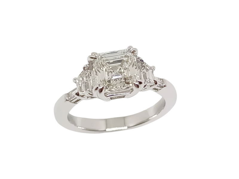 Anillo Solitario Corte Princess