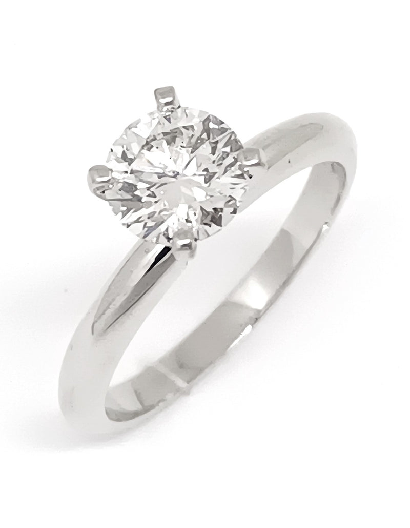 Solitario con Diamante Natural