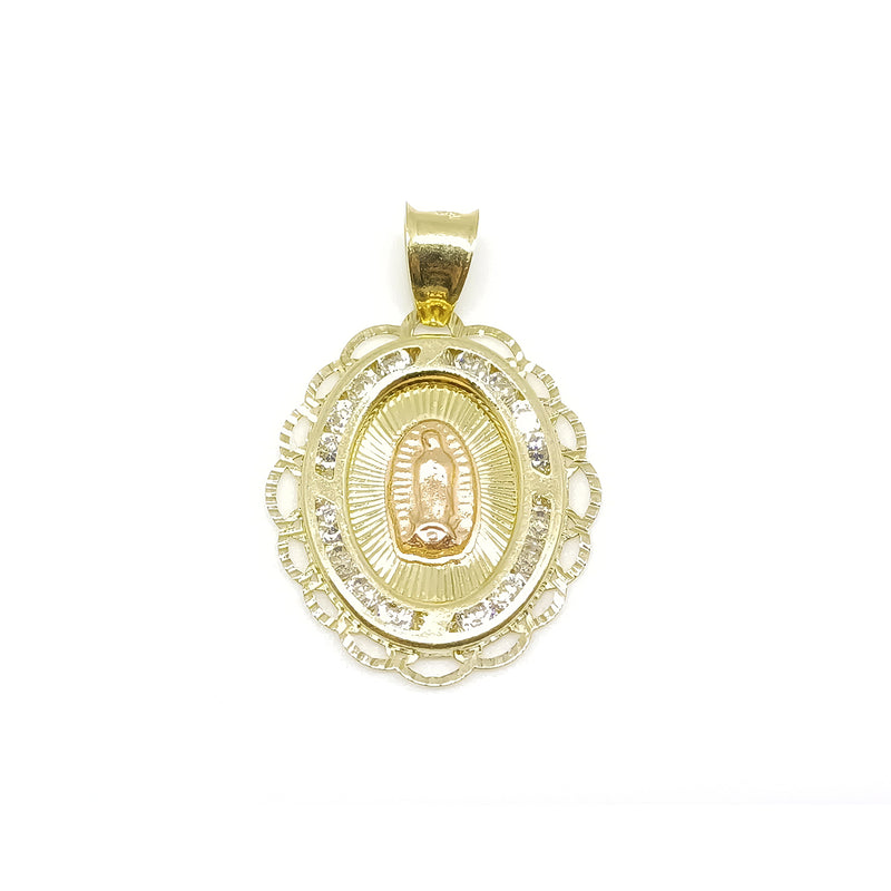 Medalla Oval Virgen de Guadalupe