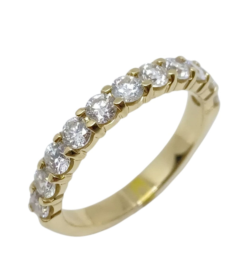 Churumbela Oro Amarillo con Diamantes