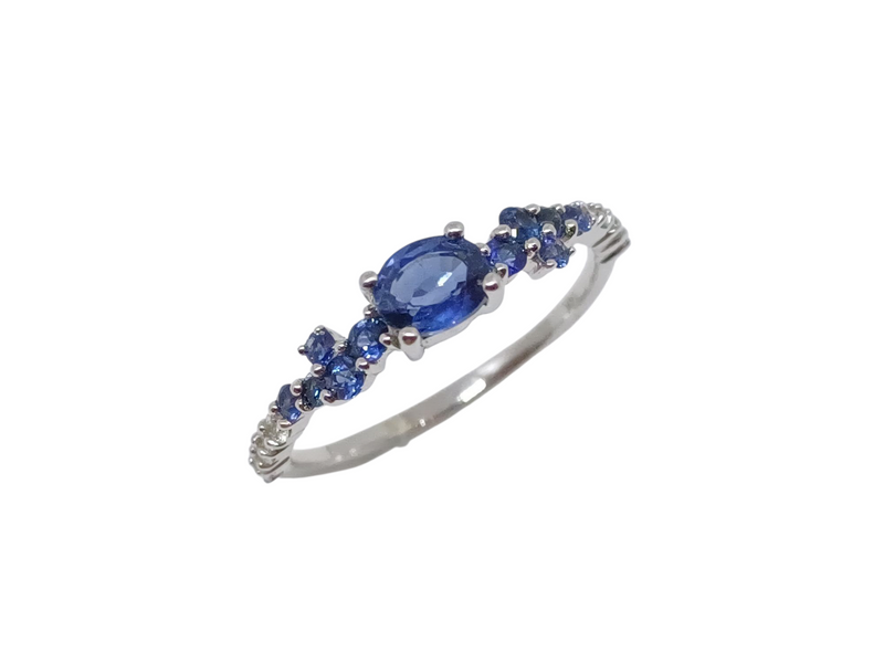 Anillo con Zafiro